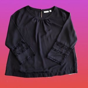 Navy Blue New York & Co Blouse